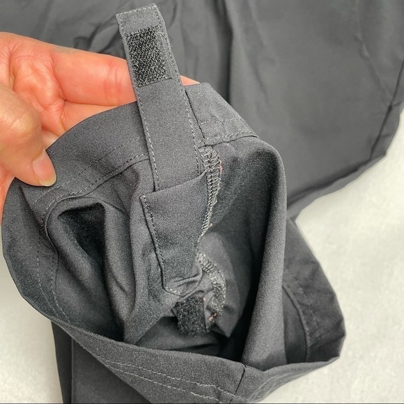 Adidas Athletic Wide Leg Capris Adjustable Cinch Side Panels Drawstring Waist 14 - Picture 6 of 10